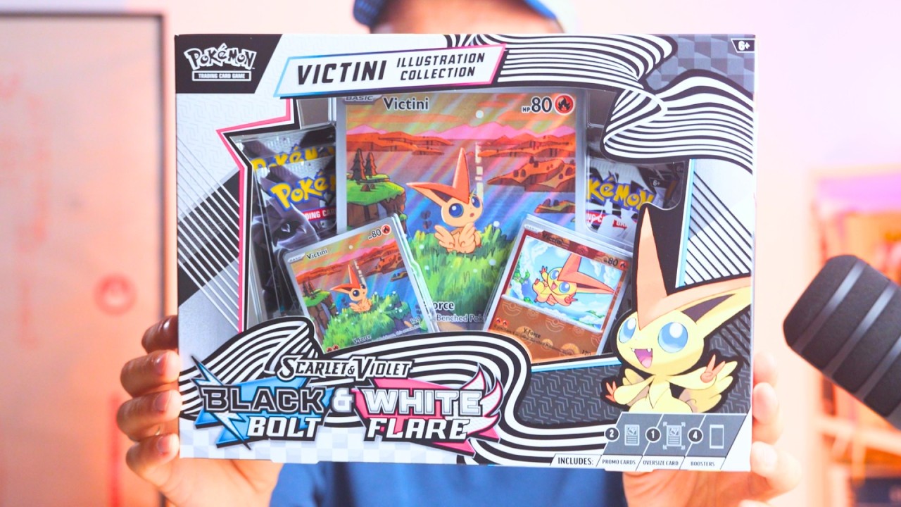 Victini Illustration Collection ⚡️ idealny wybór dla kolekcjonerów Pokemon TCG