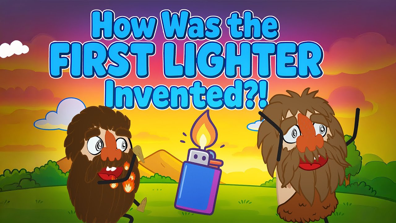 Cartoon Explains : How Was the FIRST LIGHTER Invented?! - YouTube