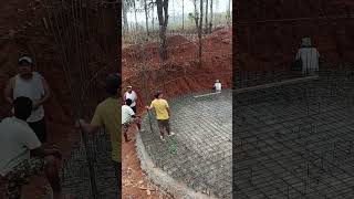 Water tank 100m3 , base slab 🔥🔥🔥🔥