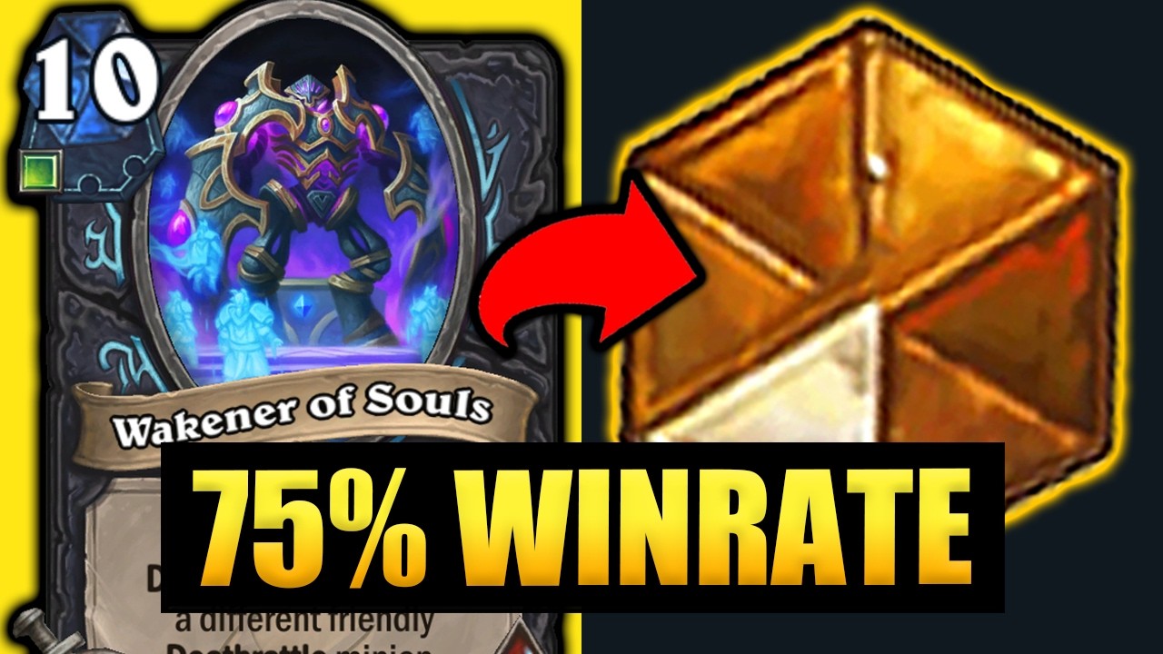 🧙EASY 75% To Legend! | My Deathrattle Death Knight Is A SLEEPER DECK!