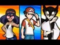 Pokemon Sun Moon Battle Tree VS Red Sina And Grimsley 