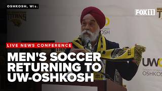 Titans men's soccer returns to University of Wisconsin-Oshkosh; NCAA Division III program