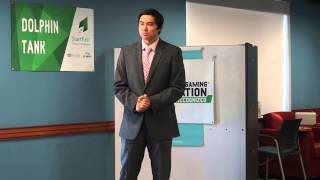 Founders Pitch Their Companies in the 'Dolphin Tank'