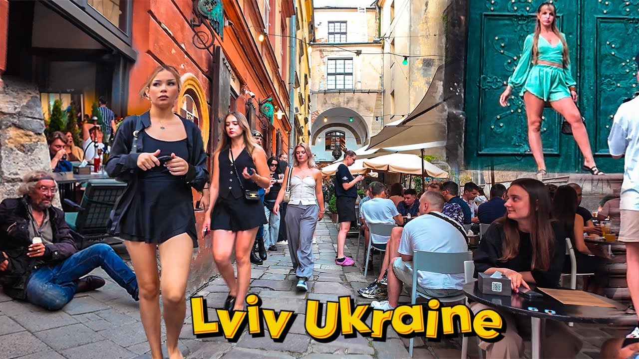 Ось чому Львів вважають душею України 💛 Суботня магія вулиць! (4к Віртуальна Подорож)