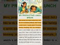 Boost Your Day: My Productive Lunch Break | English Reading &amp; Listening Practice (A2–B1)
