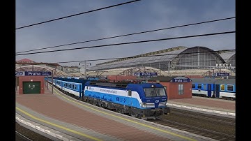 Open Rails 1.4 TRAŤ 321  Aktivity DVACKA EC 178 BERLINER