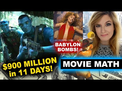 Avatar 2 Box Office almost $1 BILLION! Babylon FLOPS Margot Robbie! Puss in Boots 2 Opening Weekend