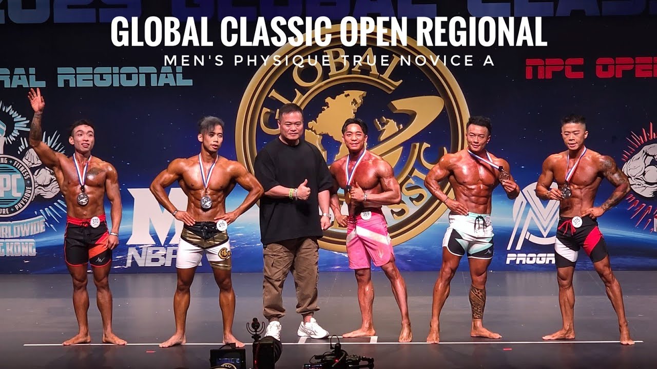 2025 Global Classic Open Regional Men's Physique True Novice A