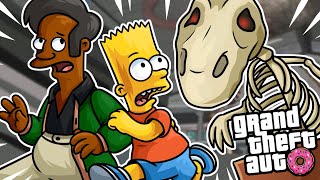 Bart a Apu vs Dinosaur!