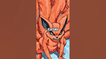 Kurama está viva ( raposa de nove caudas) #shorts