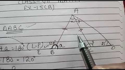 Q2( vi) Ex-15B ch-15 Triangles Class VII ICSE BOARD maths by love with mathematics