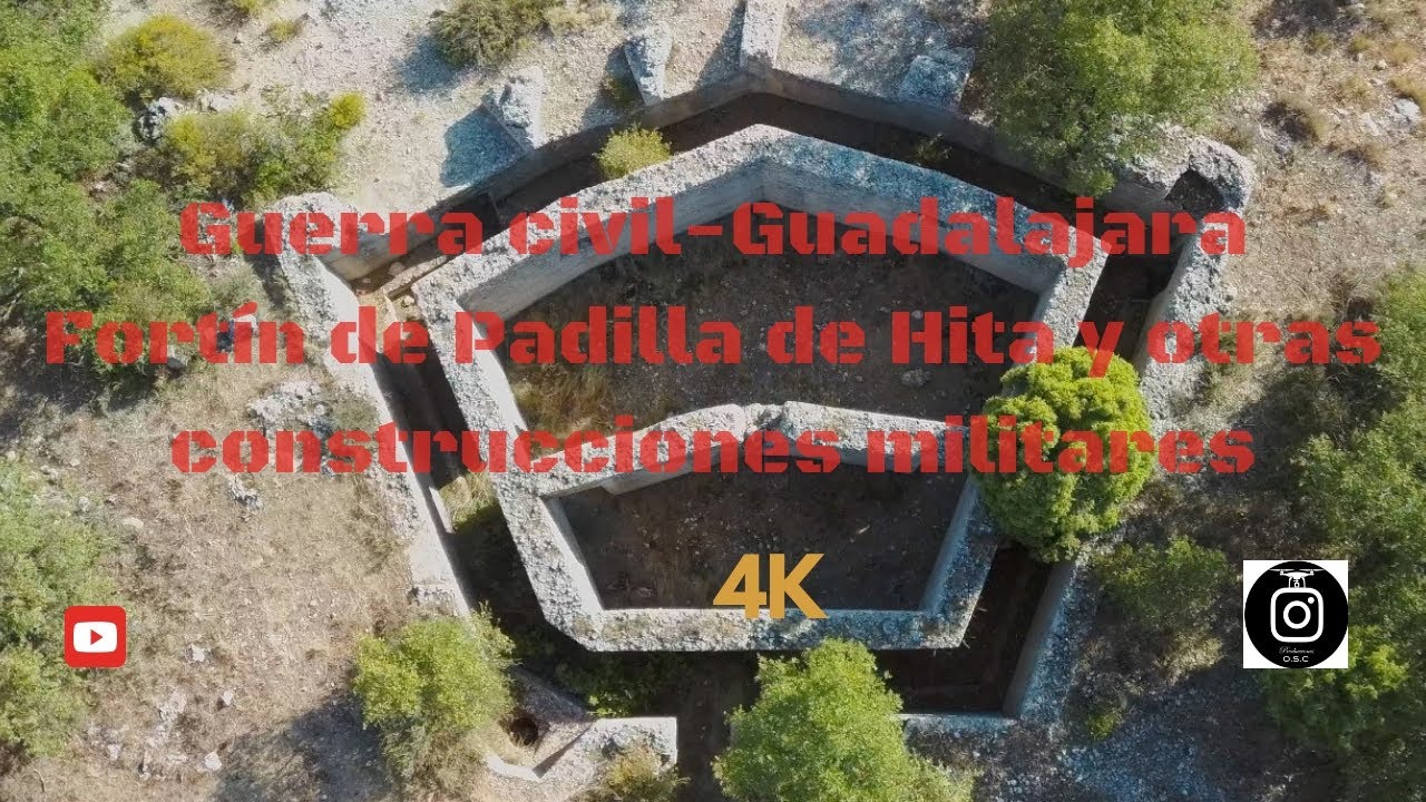 Guerra civil-Guadalajara. Fortín de Padilla de Hita y otras construcciones militares