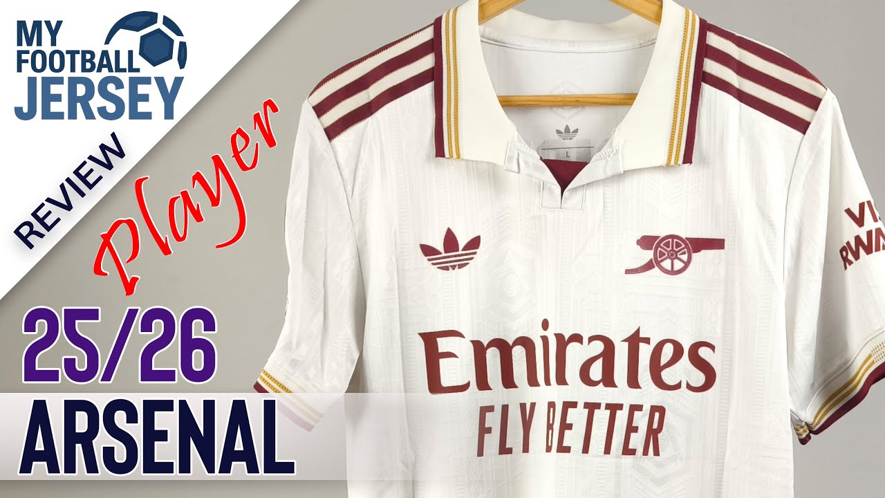 Arsenal Third Jersey 25/26 (Kitgg) Player Version Review - YouTube