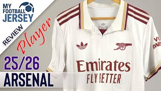 Arsenal Third Jersey 25/26 (Kitgg) Player Version Review Details