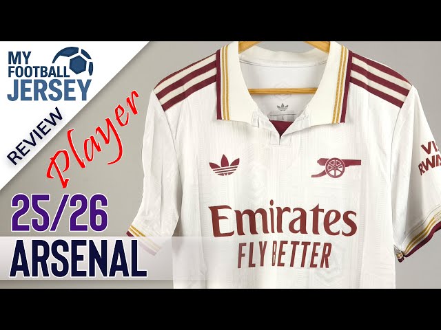 Arsenal Third Jersey 25/26 (Kitgg) Player Version Review - YouTube