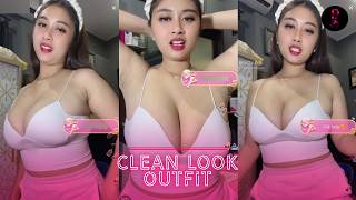 Ayu Tarisa In A Simple White T-Shirt Clean & Minimal Look