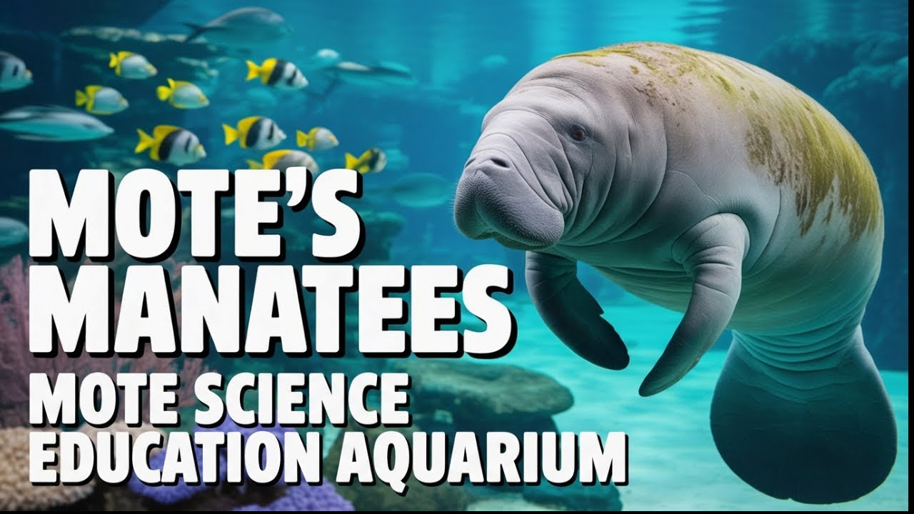 Mote Science Education Aquarium Full Tour- Sarasota, Florida