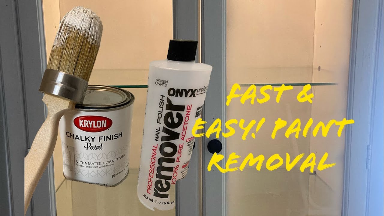 How To Remove Chalk Paint FAST YouTube