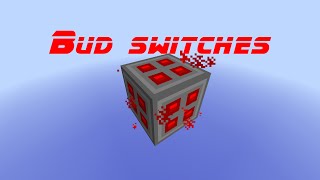 Redsone Basics #009 - BUD Switches [English/HD]