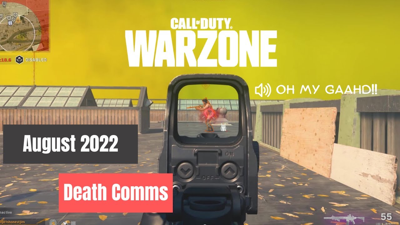 Funny Warzone Death Comms - August 2022