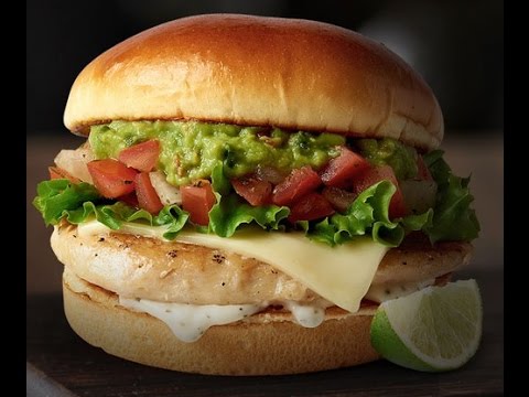 McDonalds pico de gallo guacamole chicken sandwich