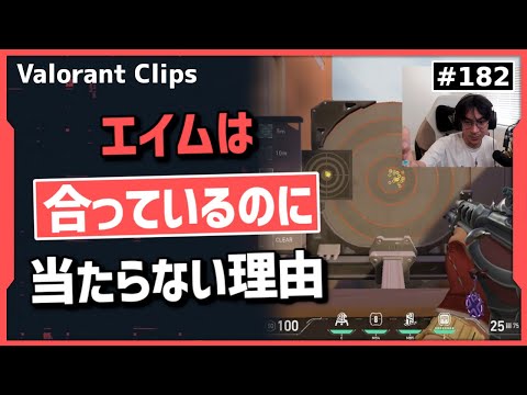 どうしてレティクルの位置に弾が飛ばないのかを説明するTenZ!!#182 【クリップ集】【ヴァロラント】【Valorant翻訳】