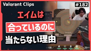 どうしてレティクルの位置に弾が飛ばないのかを説明するTenZ!!#182 【クリップ集】【ヴァロラント】【Valorant翻訳】