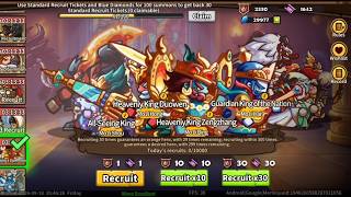 Mini Warrior Reborn. Roll banner Alliance Conquest Summon : Mo Li Hong screenshot 1