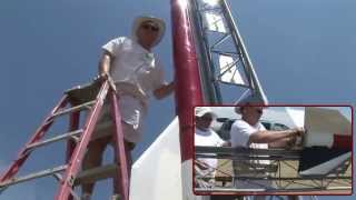 LDRS 25 - Jerry O'Sullivan's Sandhawk Asp-Brant O-motor -High Power Rocket Flight