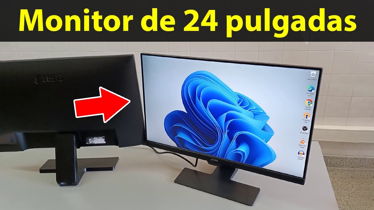 Monitor de 24 pulgadas barato con HDMI, DisplayPort y VGA – BENQ GW2480 24-inch