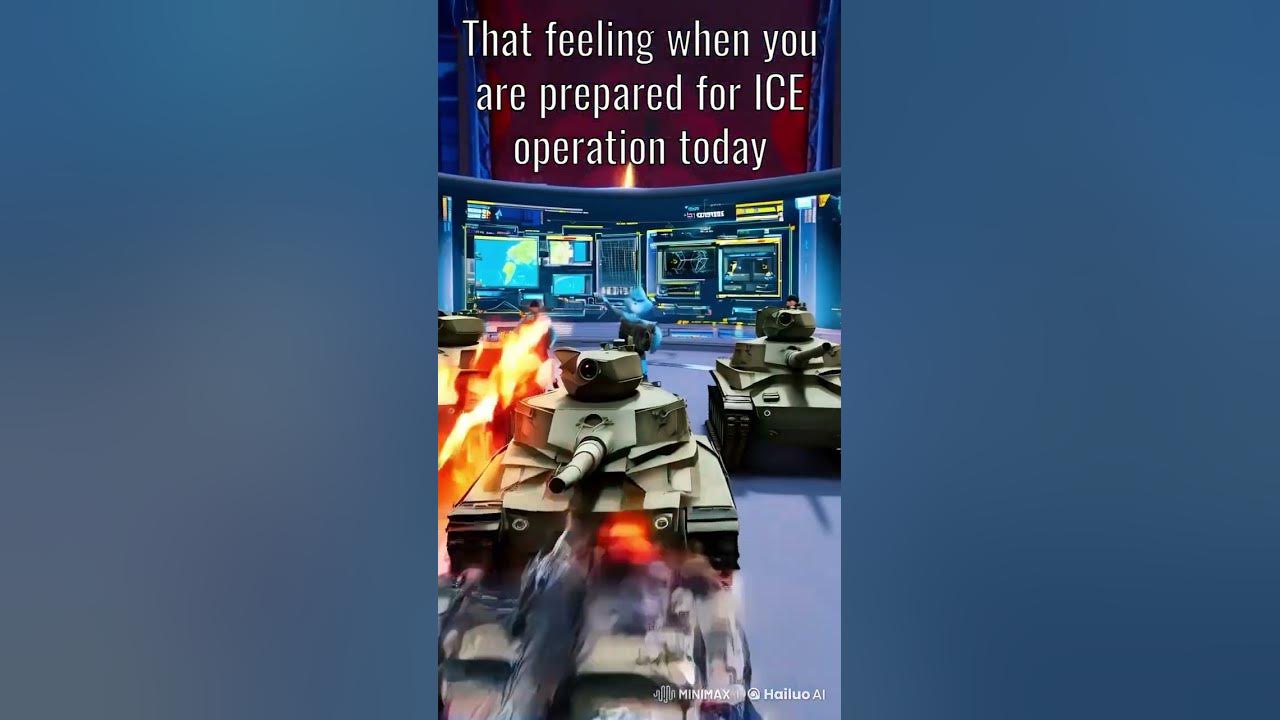 That feeling when you are prepared for ICE operation 🥶 (tds) YouTube