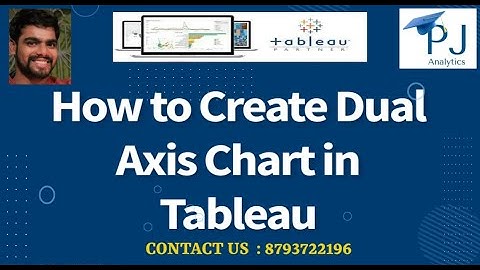 Tableau Tutorial : How to Create Dual Axis chart