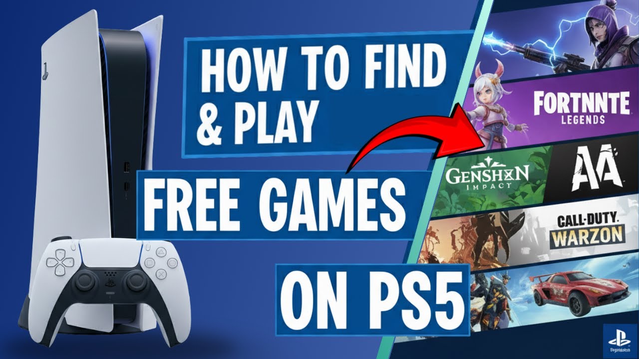 Как найти и скачать бесплатные игры на PS5 (2026) | Руководство для начинающих по Playstation 5