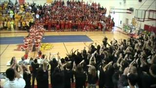 NHS Cheer - Color War Assembly - Mirror Cheer