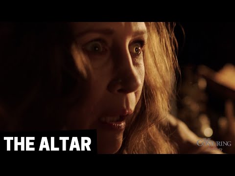 Lorraine Finds The Occultist's Altar | The Conjuring: The Devil Made Me Do It