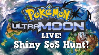 LIVE Shiny SoS Hunt vs Seluvia - Pokemon Ultra Moon