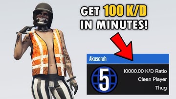 How To Get a High FROZEN KD Easily on GTA Online!
