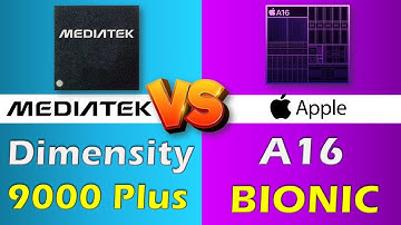 MEDIATEK DIMENSITY 9000 PLUS VS APPLE A16 BIONIC FULL COMPARISON !