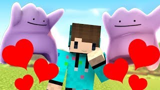 GIMANA JADINYA KALAU DITTO SAMA DITTO KITA KAWINKAN ! Minecraft Survival Pokemon #67