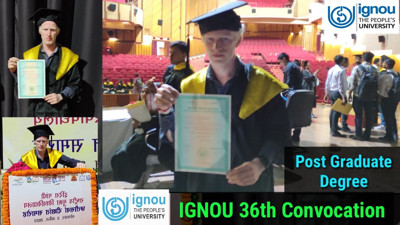 IGNOU 36th Convocation Siri Fort Auditorium IGNOU Convocation My IGNOU 36th Convocation Siri Fort Auditorium IGNOU Convocation My