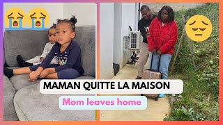 MAMAN QUITTE LA MAISON 😭 Mom leaves home 😱 @BabyLuke_  #babymatifa #mom #matifamily