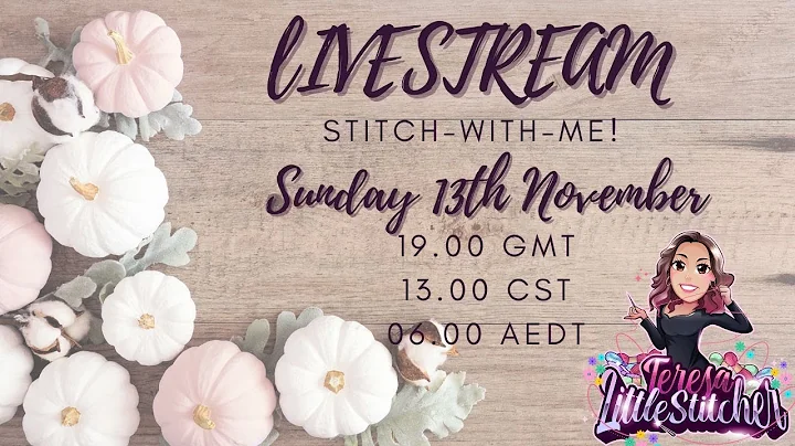 Live Stream | Stitch-With-Me