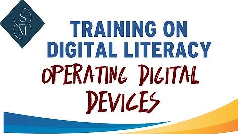 Module-2 Operating Digital Devices (English)