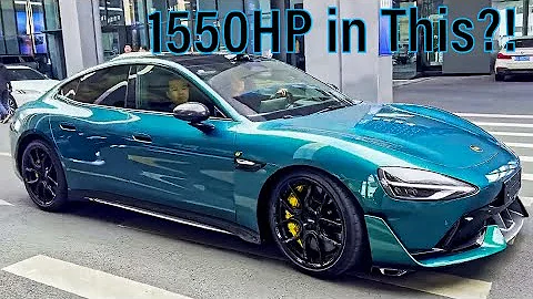 XIAOMI SU7 ULTRA 1550HP Hyper Sedan quick first walk-around before drive