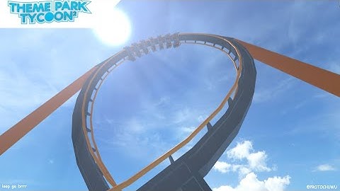 How to Make Smooth Loops! | Theme Park Tycoon 2