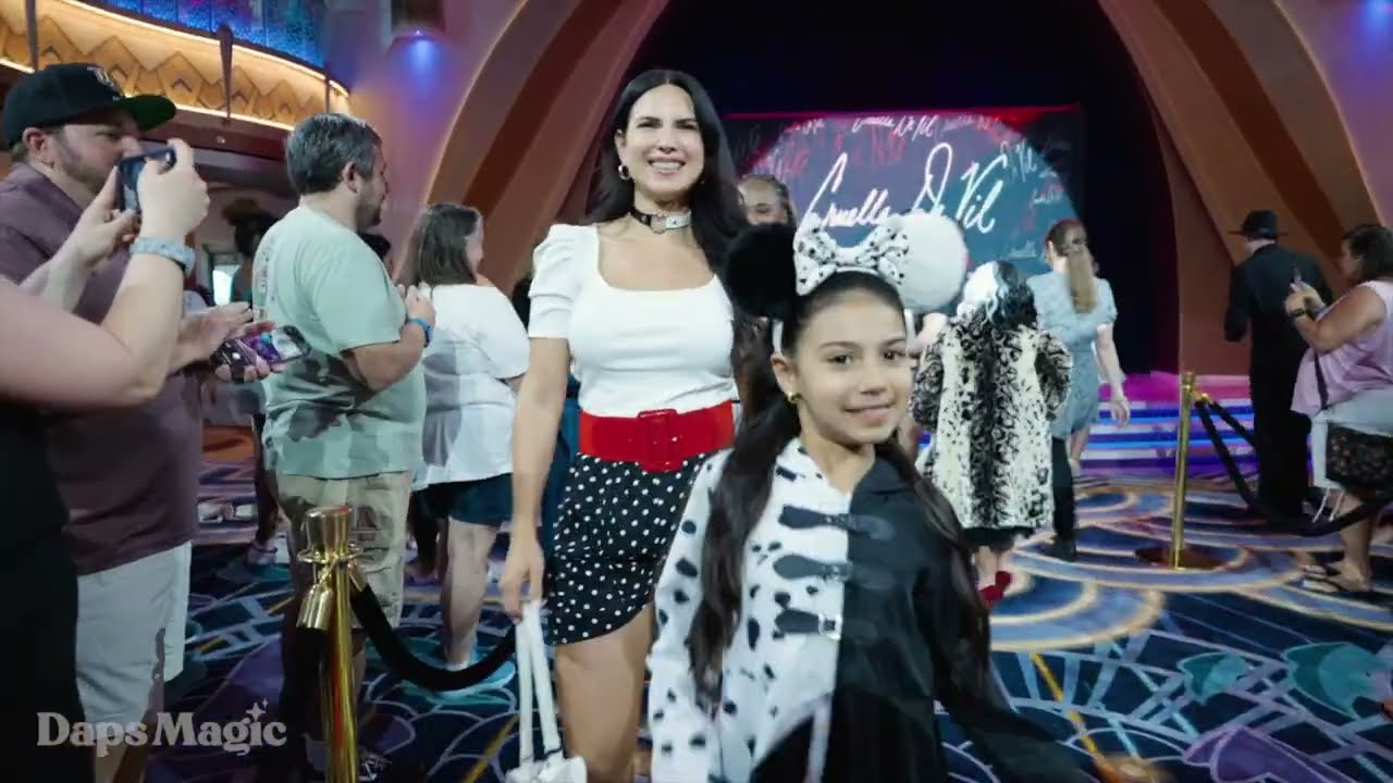 Cruella de Vil and De Vil's Piano Bar | Disney Destiny | Disney Cruise Line 2025