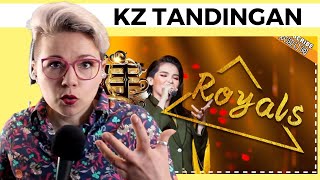 KZ Tandingan - Royals (LIVE) New Zealand Vocal Coach Reaction and Analysis
