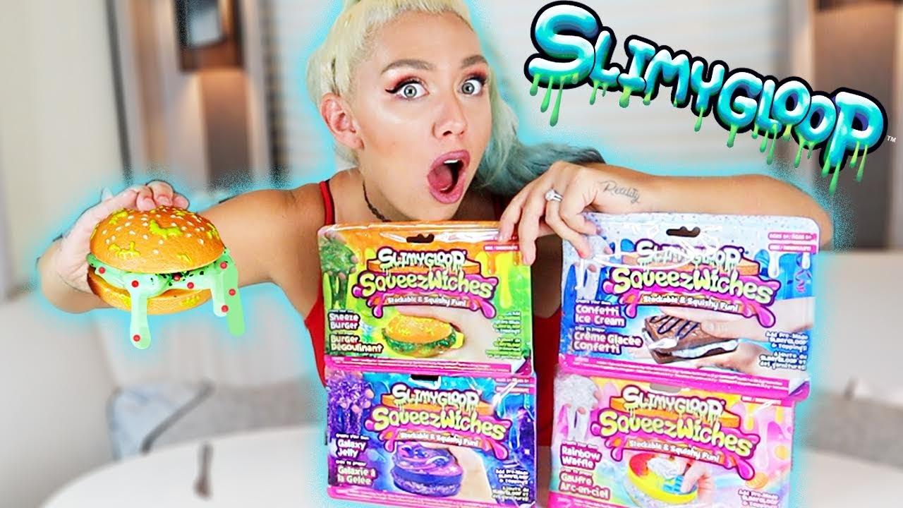 TESTING SLIMYGLOOP squeeze witches SLIME KITS! family friendly resorts