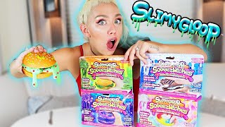 TESTING SLIMYGLOOP squeeze witches SLIME KITS!