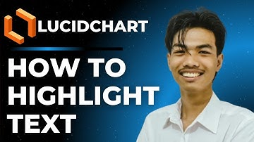 How to HIGHLIGHT Text in Lucidchart